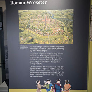 This image shows a sign inside the museum that gives some information about the site. It is mostly here for decorative purposes.