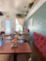 Luv Crepes Cafe Dining Area