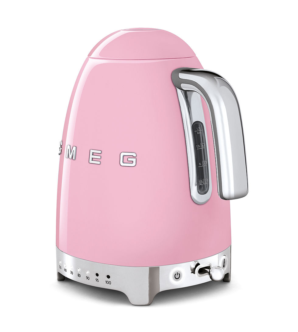 Miniaturbild: SMEG Wasserkocher mit Temperatureinstellung Pink KLF04PKEU