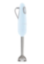 Pastellbaluer Stabmixer von der Marke SMEG