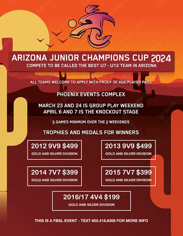 TOURNAMENTS & LEAGUES Tuzos Phoenix Soccer