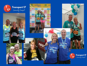 Lisa & David Take on the Great North Run for Transport 17