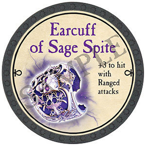 Earcuff of Sage Spite (Onyx)