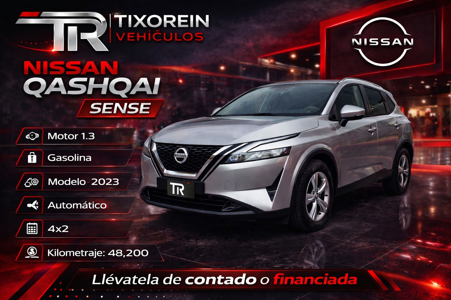 NISSAN QASHQAI SENSE 2023