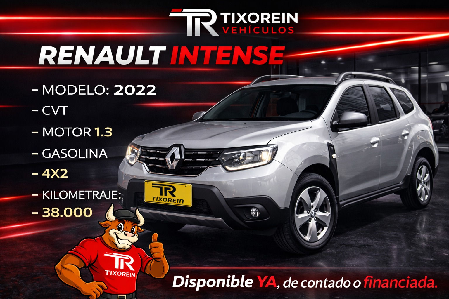 DUSTER INTENS 2022 CVT