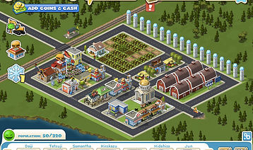 picture of an online game, cityville