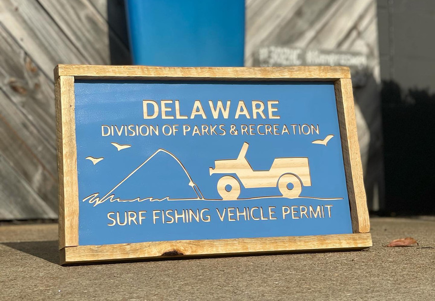 #22 Delaware Beach Tag from Happy Camper Design