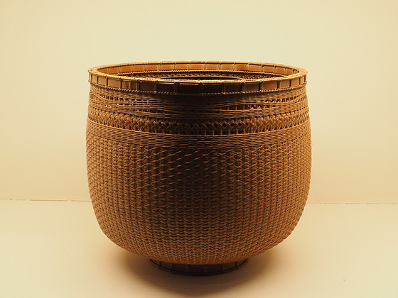 人間国宝　長野垤志作　青銅　象足花生　花瓶　共箱　U　R7307 人間国宝 長野垤志作 青銅 象足花生 花瓶 共箱 U R7307 - メルカリ