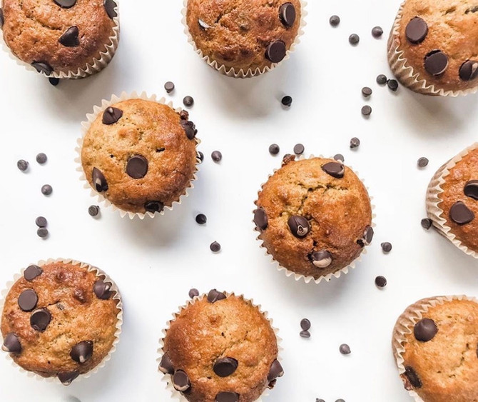 The Best Almond Banana Muffins ~ Vegan and Gluten Free