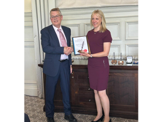 Angela Lamacraft Honoured by the Institute of Acoustics