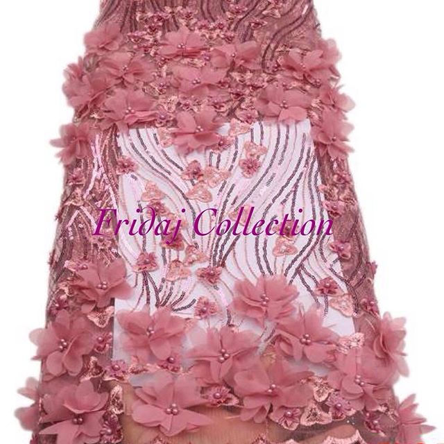 3D Lace fabric #fidaj085 #fridaj #bosschick #africana #🇸🇱