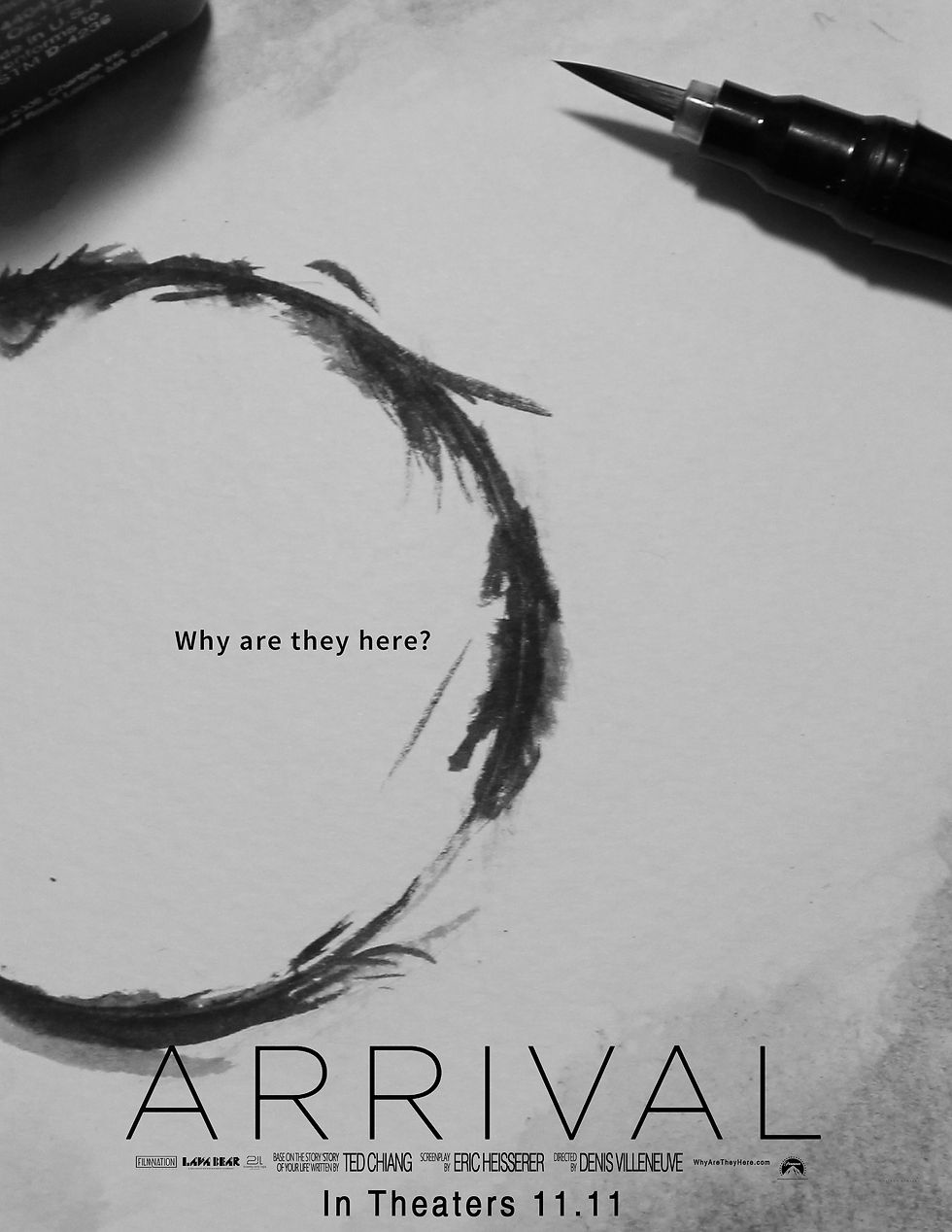 Arrival Teaser movie poster