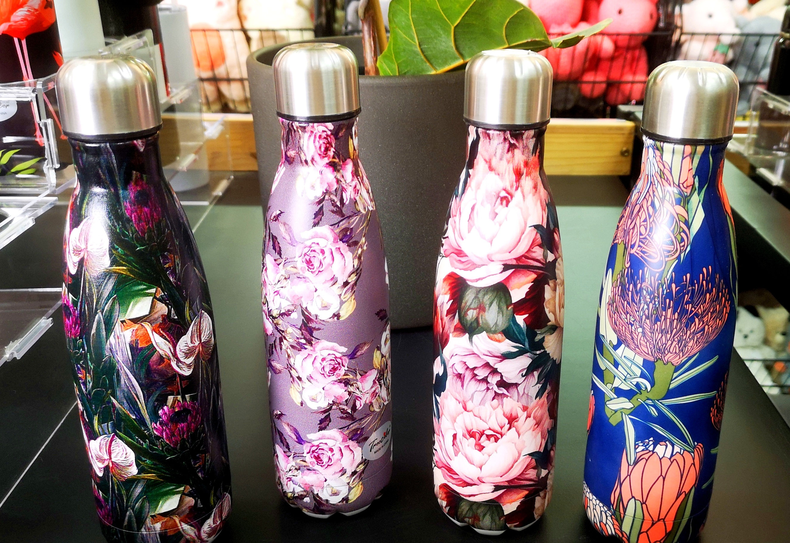 Pragtige Vintage Stainless steel waterterbottel