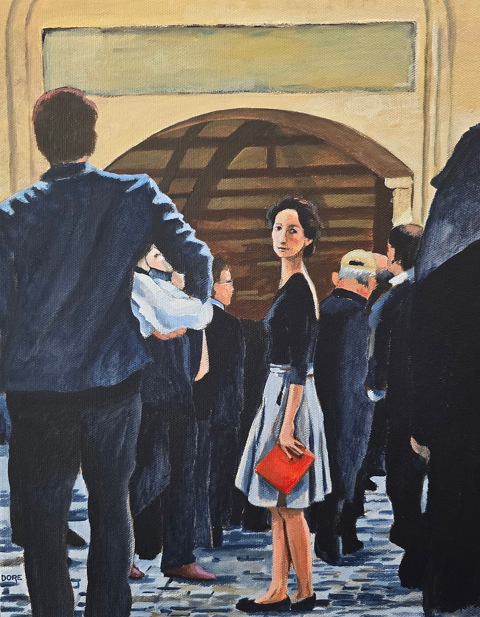 Looking Back 27x35