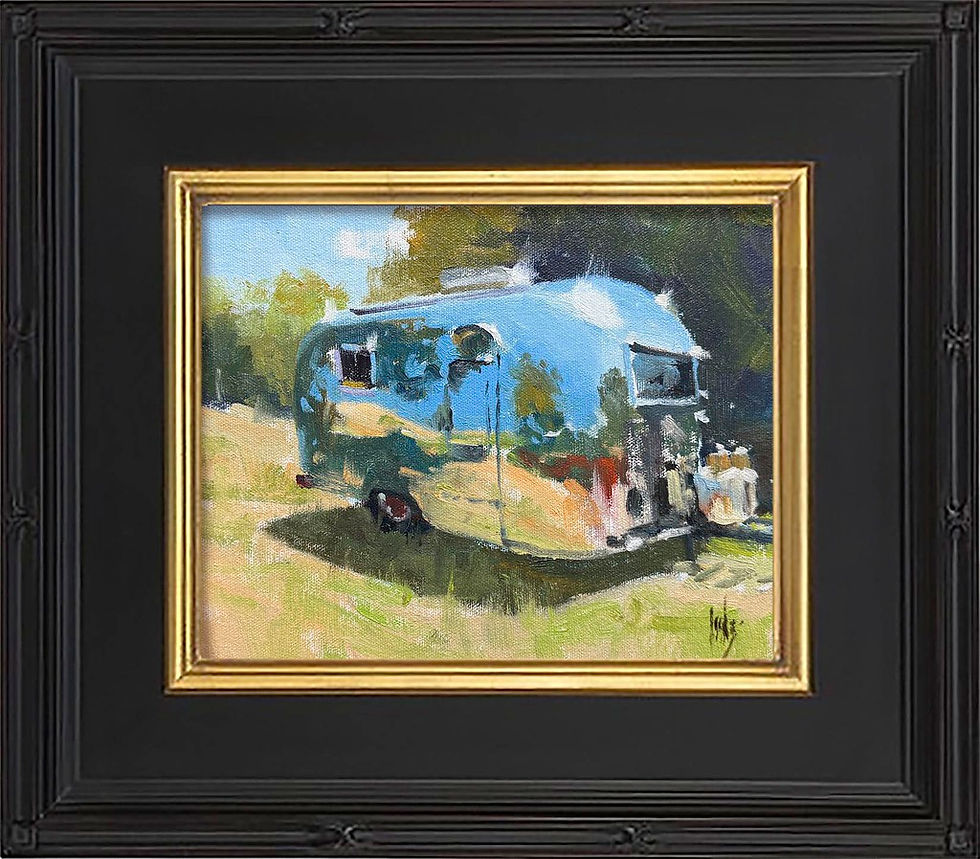 Trailer Reflections by Rusty Jones