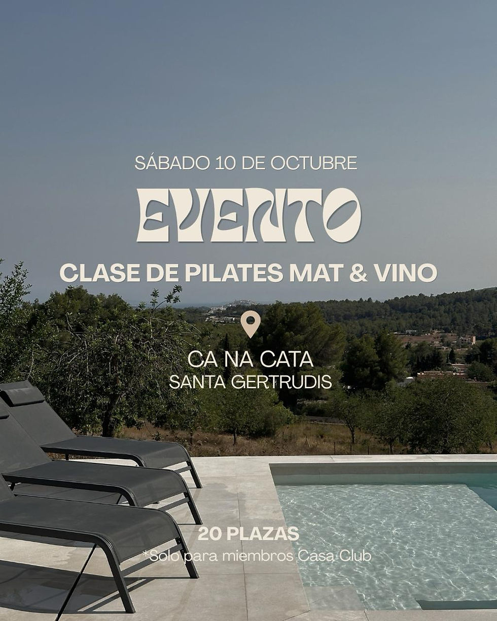 PILATES MAT & VINO