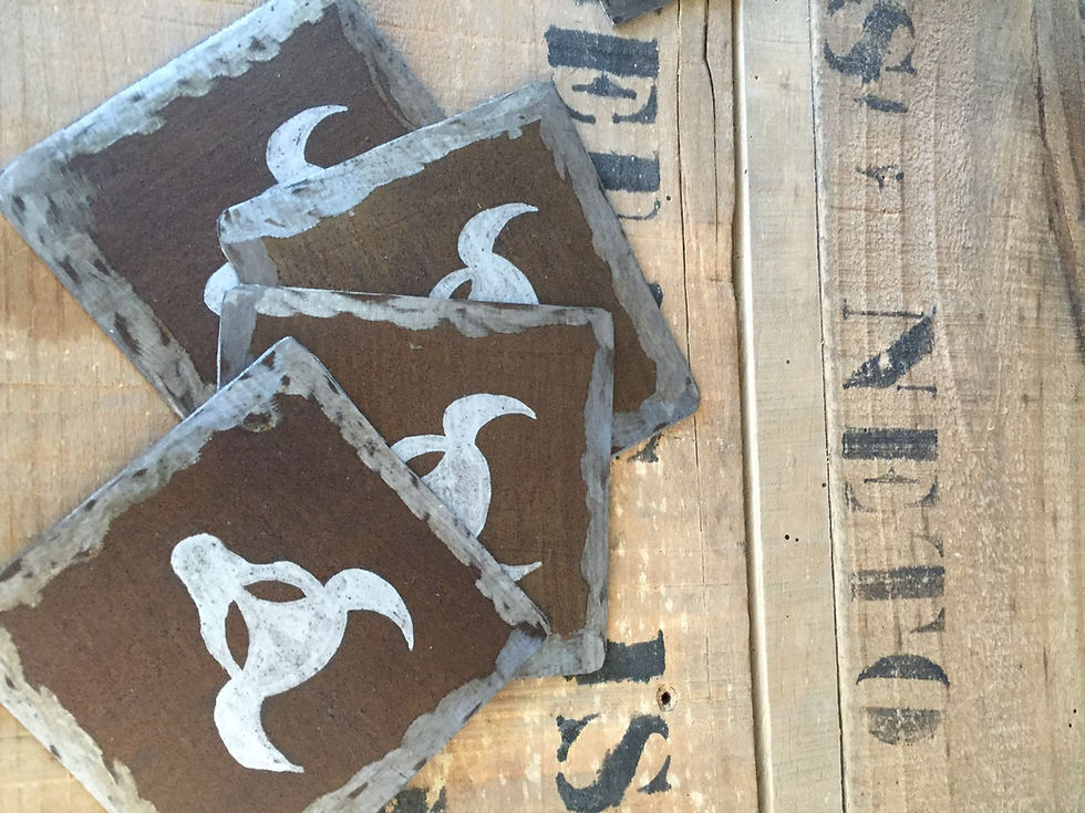 Miniatura: Posavasos metal