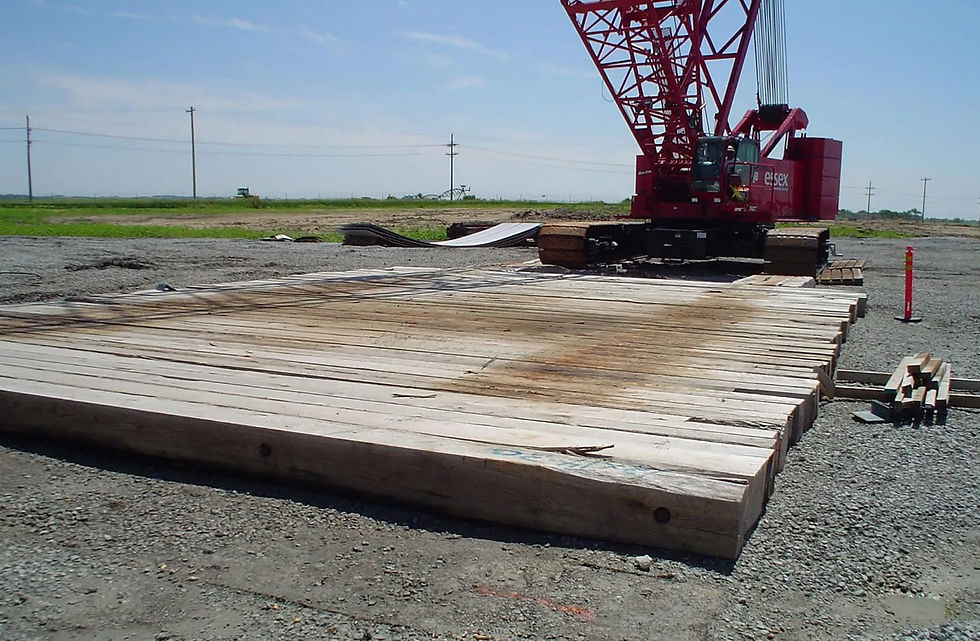 Crane Mats | Ground Protection
