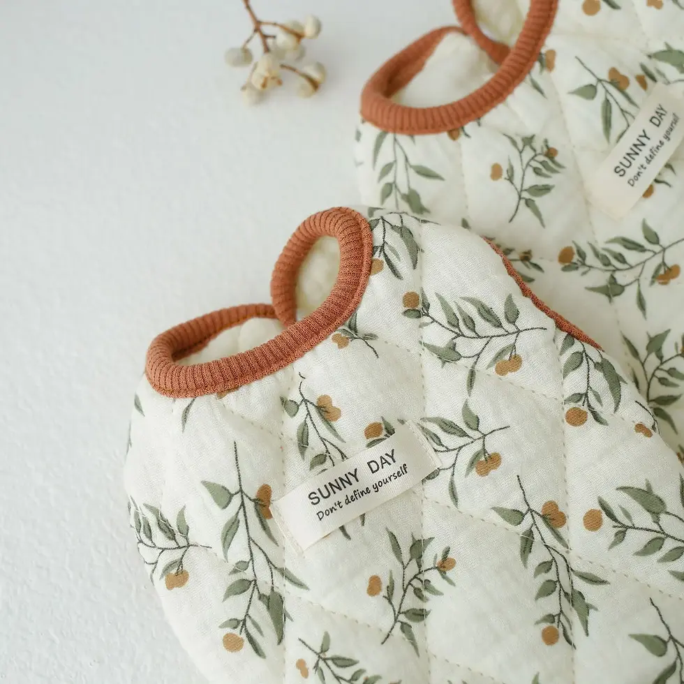 Thumbnail: Cotton Print Lined Vest