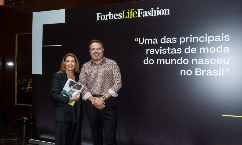 Donata Meirelles e Antonio Camarotti na quarta edição da forbes life fashion