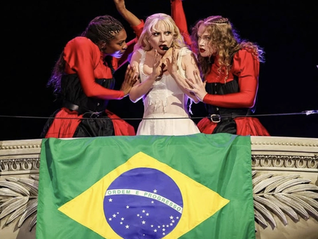 Lady Gaga transforma Copacabana em passarela gótica: um espetáculo de moda e música