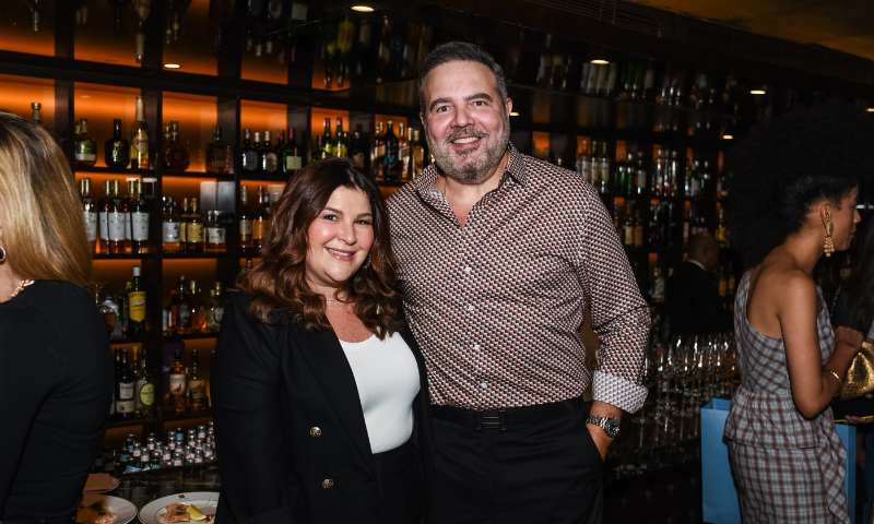 Ju Ferraz e Antonio Camarotti