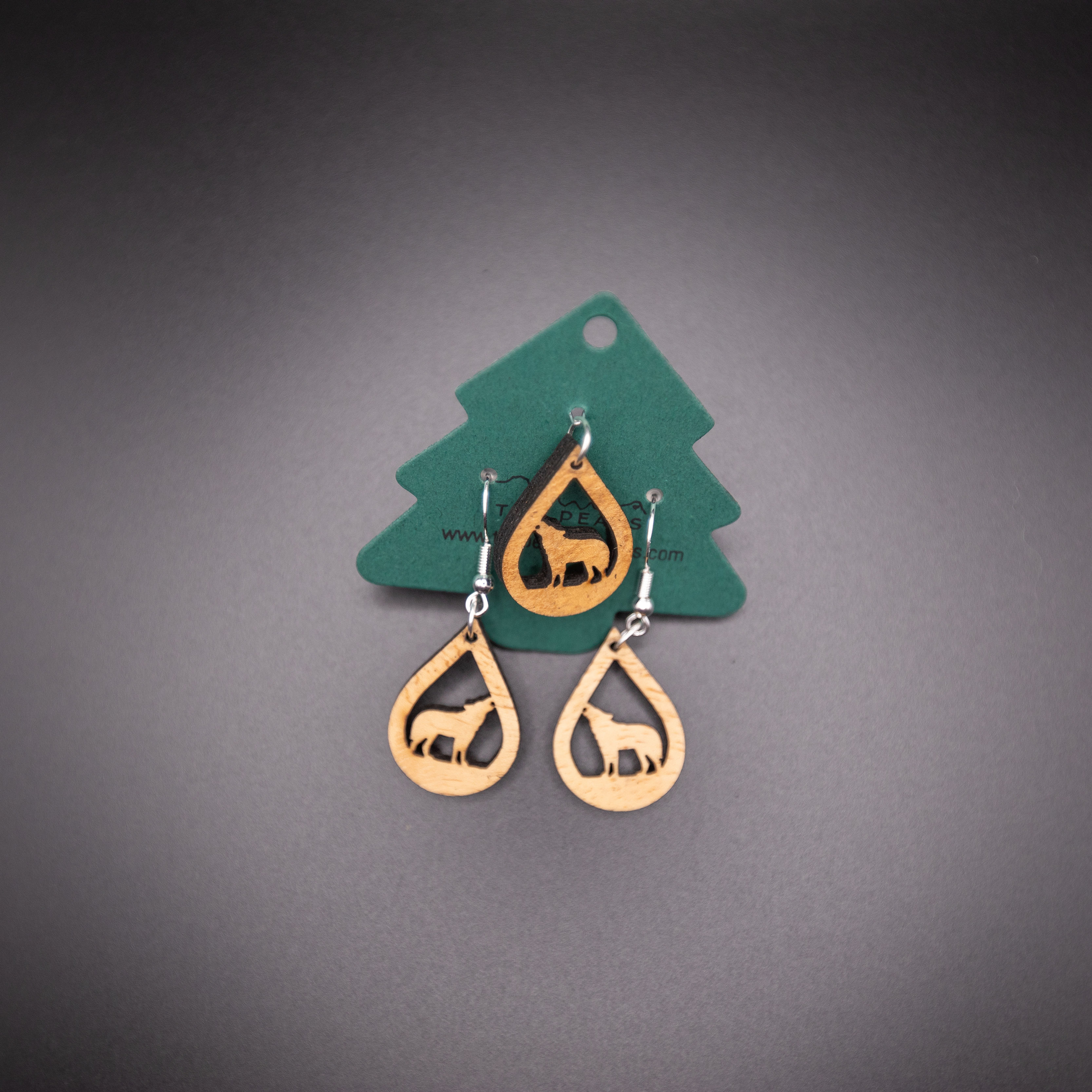 TEARDROP EARRINGS + PENDANT