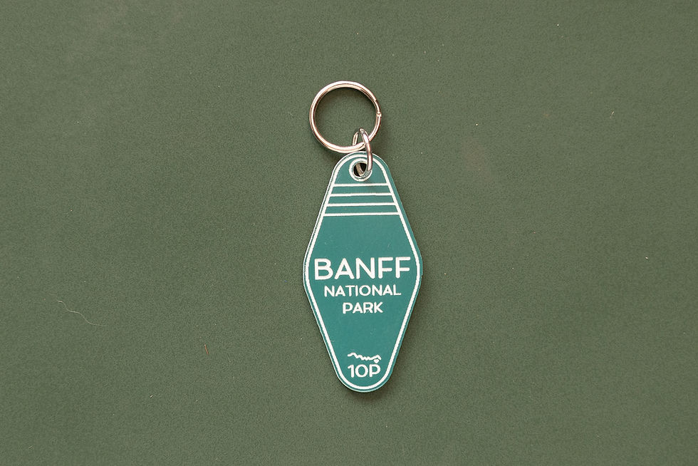 縮圖：Canadian National Park Key Tag