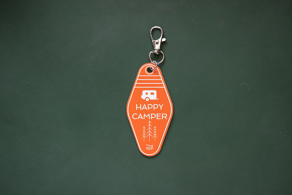 Miniatura: Happy Camper Key Tags