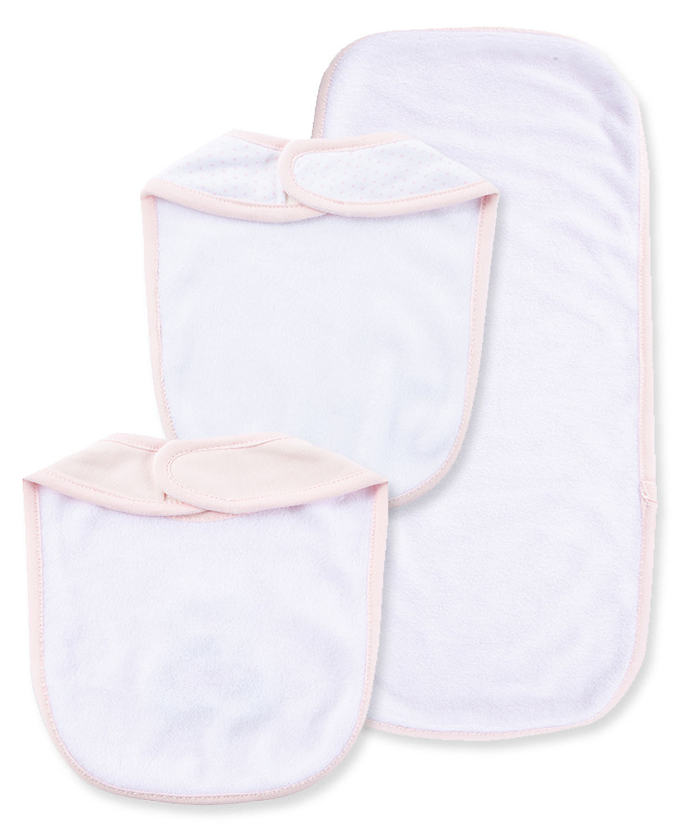 Thumbnail: Sweet Bear Bib & Burp Cloth Set
