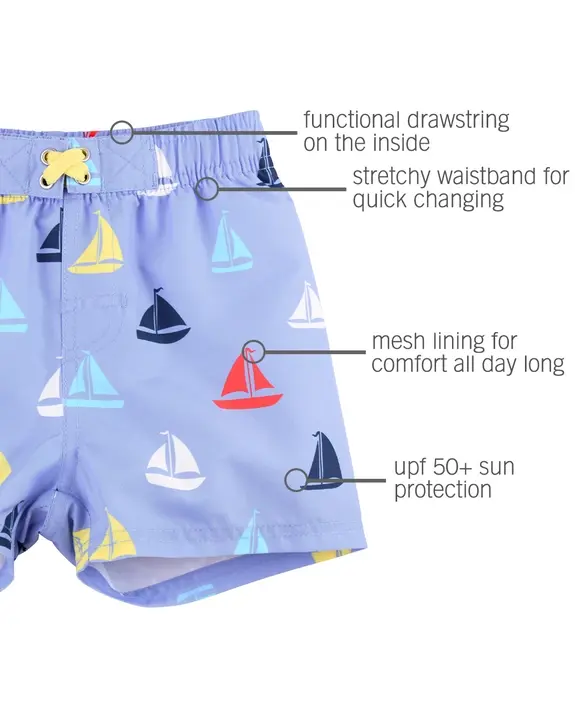 Thumbnail: Down By The Bay Swim Trunks