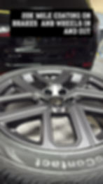 Wheel ceramic coating high heat resistance jeep 