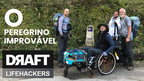 O PEREGRINO IMPROVÁVEL - COMO PERCORRI O CAMINHO DE SANTIAGO NUMA CADEIRA DE RODAS