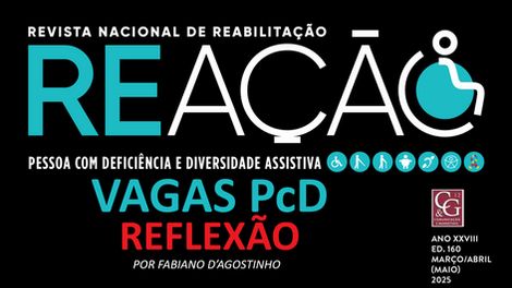 CAPA DA REVISTA REAÇÃO - EDIÇÃO 160 - DESRESPEITO AS VAGAS PCD