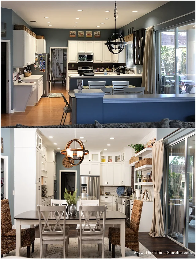 The Cabinet Store Inc Kitchens Before After