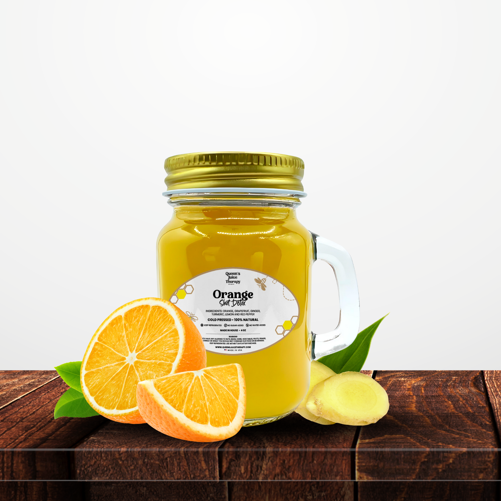 Orange Juice Detox (Pack 6 Shots)