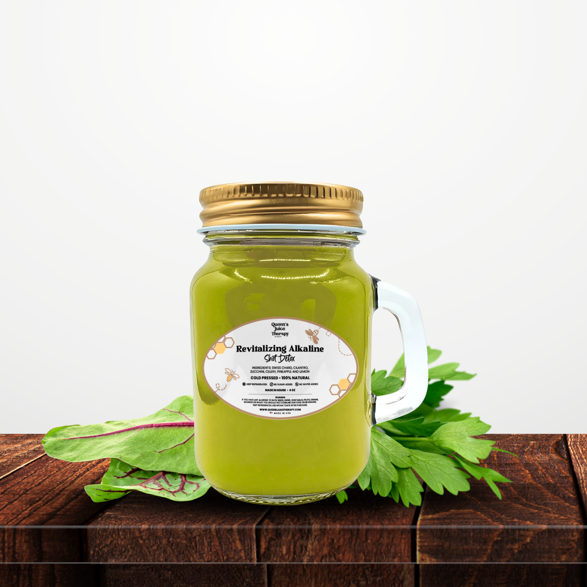 Revitalizing Alkaline Juice Detox  (Pack 6 Shots)