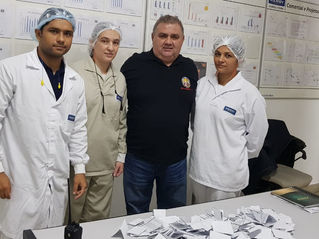 Trabalhadores da Júnior Alimentos elegem nova CIPA