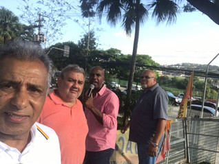 Sindicato realiza Ato na BRF a favor da manutenção do quadro de funcionários