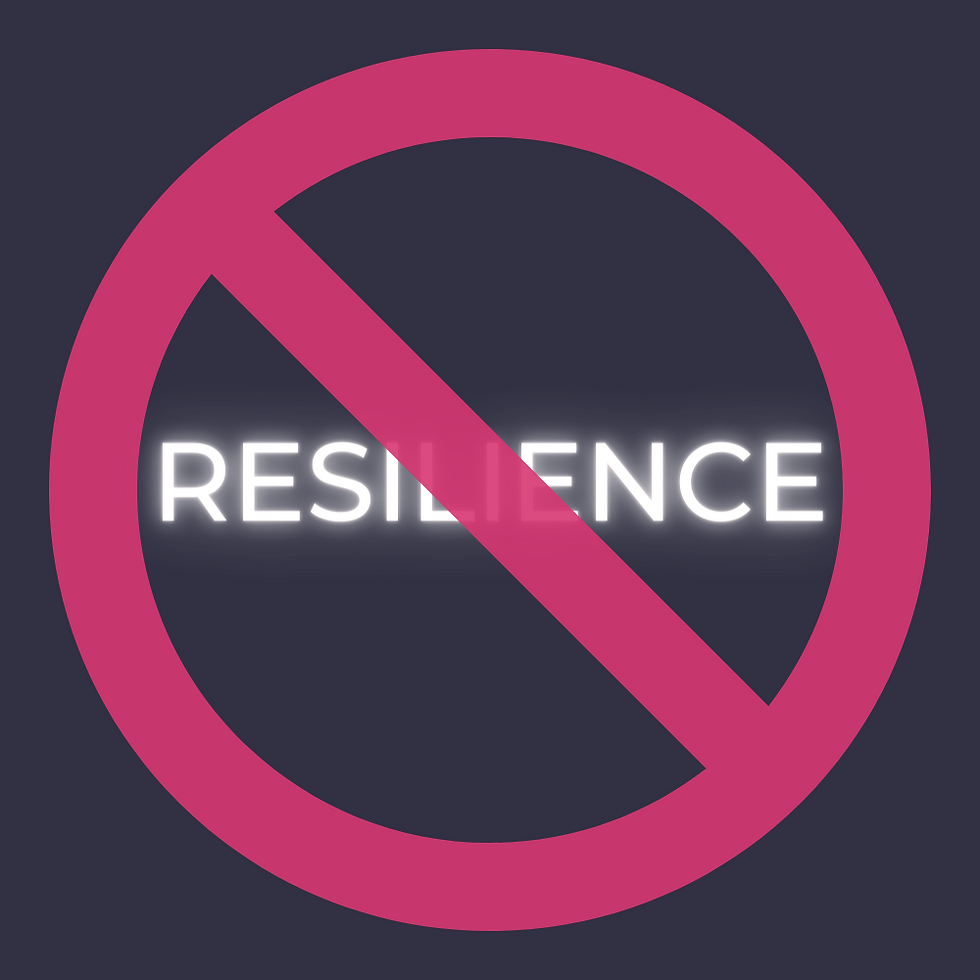 Resilience with 'restricted' sign