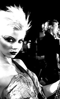 B&W Punk Band