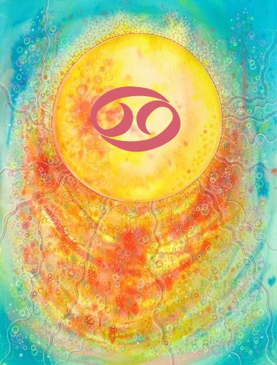 sun, sky, cancer, symbol