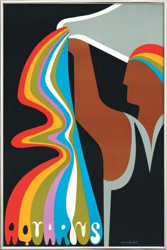 man, urn, rainbow, water