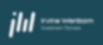Irvine Wenborn Horizontal Logo White on Teal RGB.png