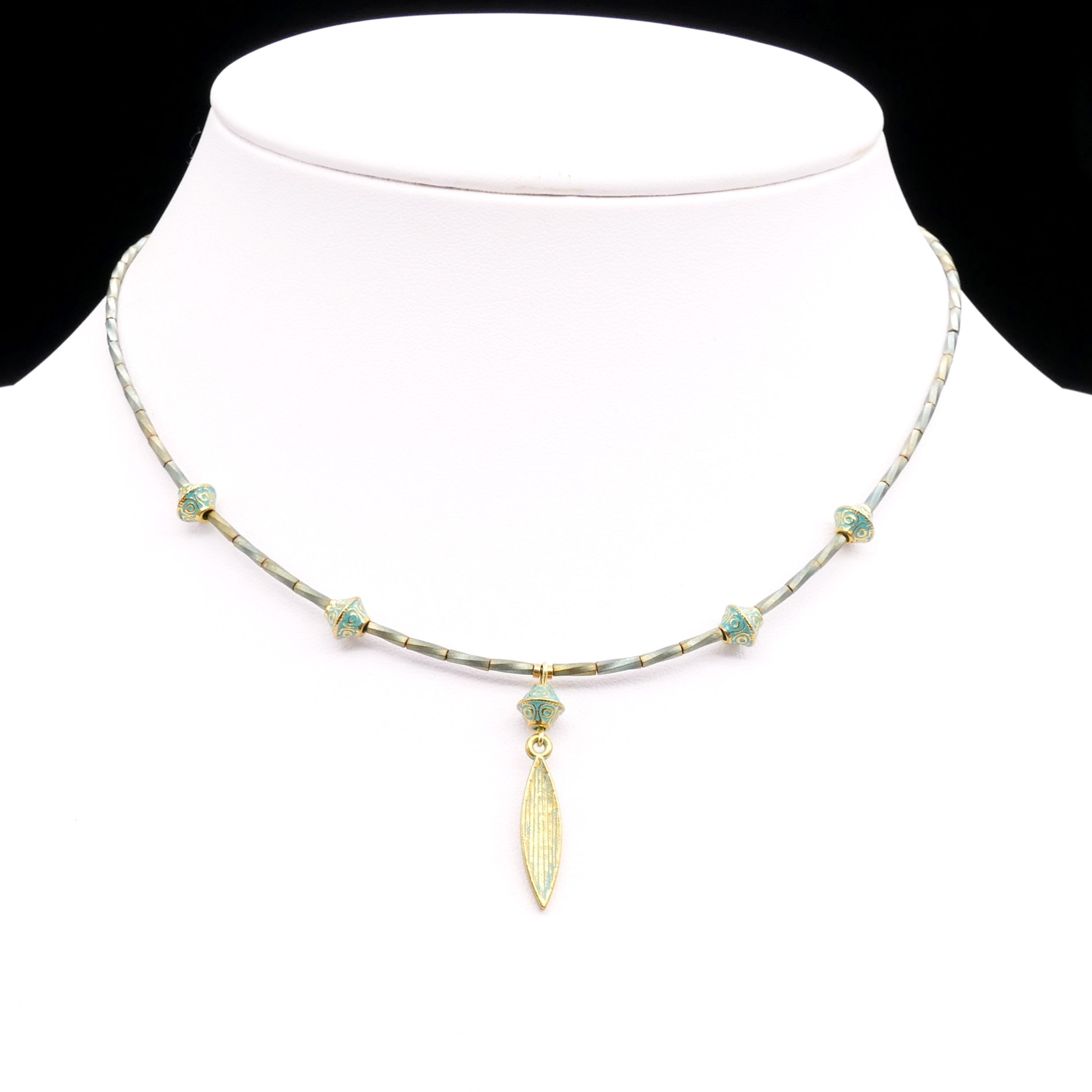 Collier - Vert-De-Gris -5