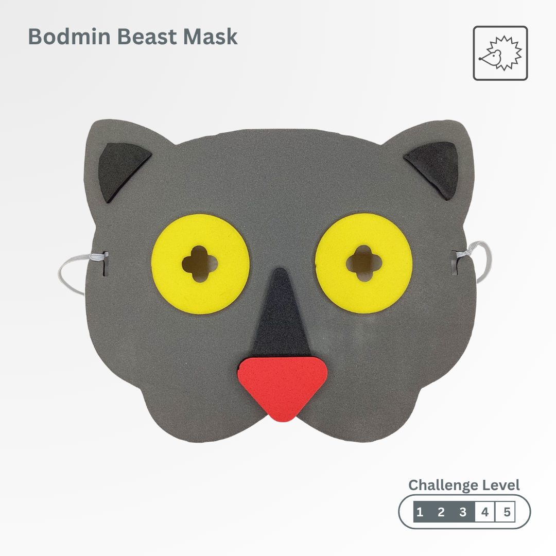 Bodmin Beast Mask Craft Kit