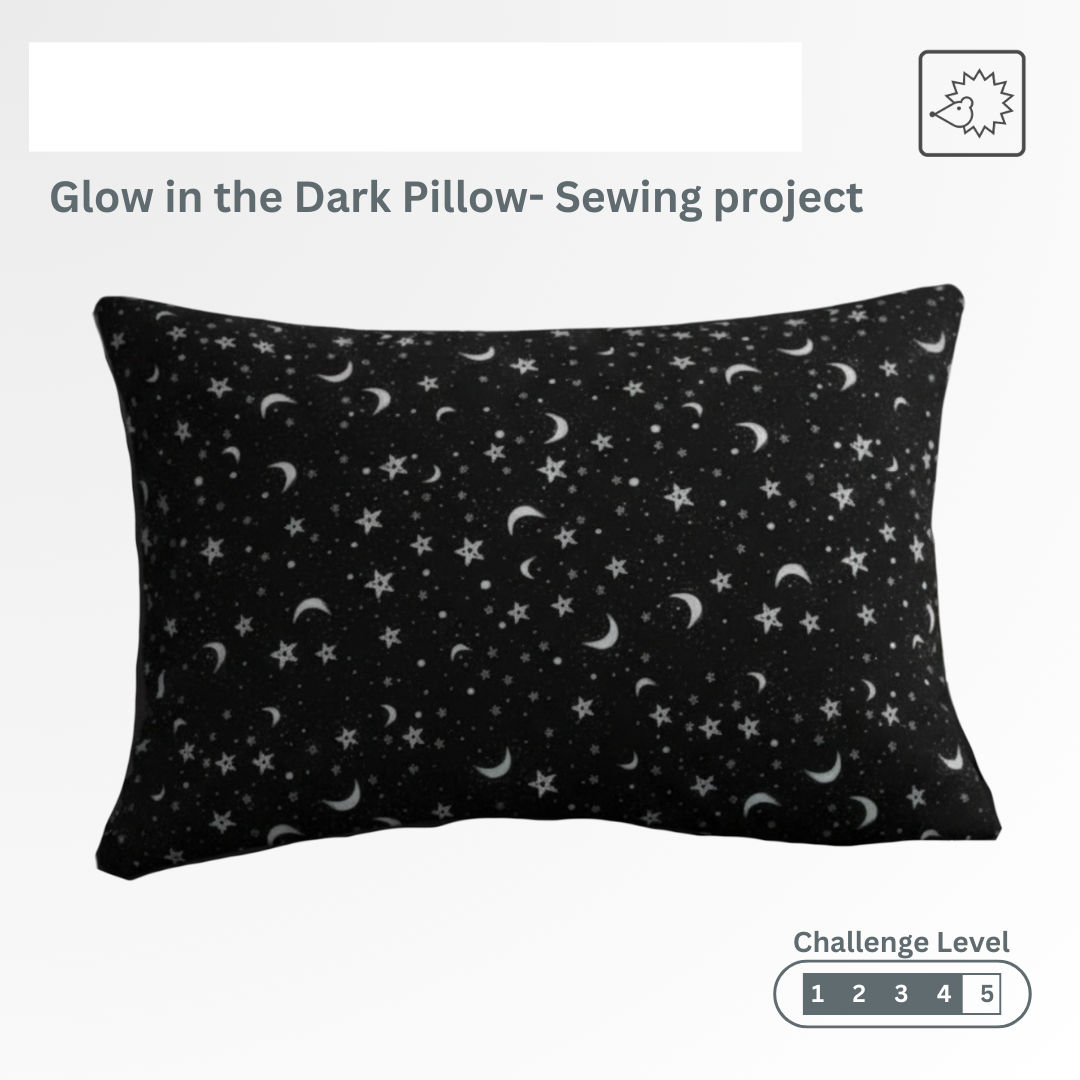 Sewing kit: Glow in the Dark Pillow