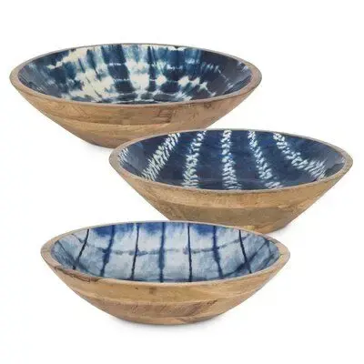 Thumbnail: Handmade Modern Medium Bamboo Bowl With Polished Smooth Finish Eco-Friendly