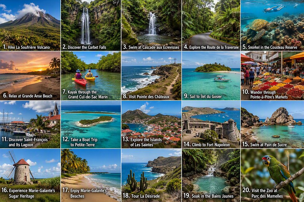 The 20 Best Excursions to Experience in Guadeloupe