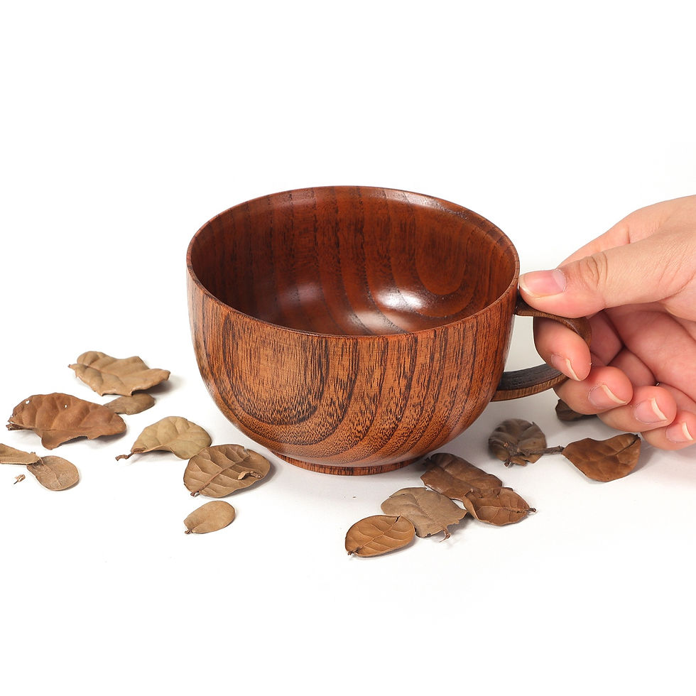 Miniatura: Reusable Bamboo Coffee Mug – BPA-Free